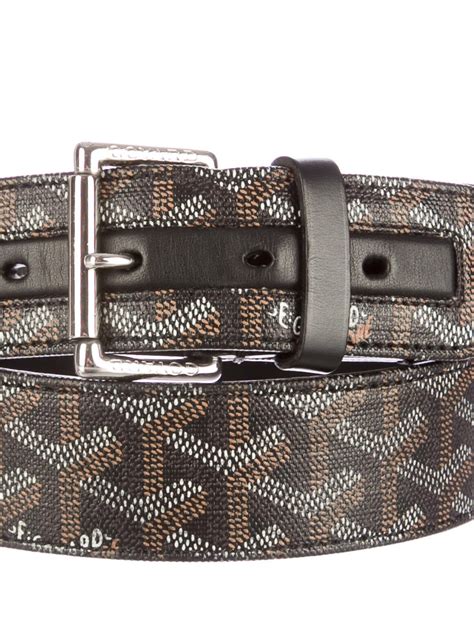 goyard belt material|Goyard belt barneys.